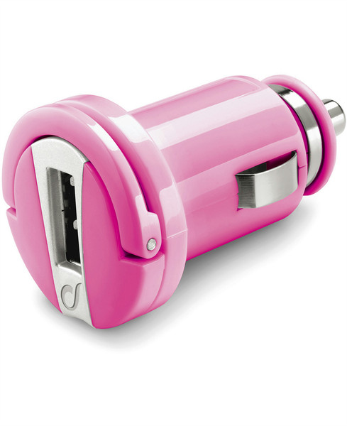 Cellularline MICROCBRUSBP Авто Розовый зарядное для мобильных устройств