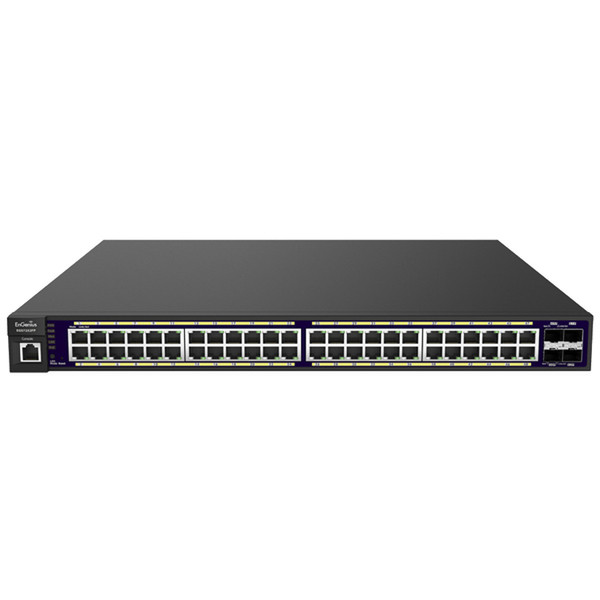 EnGenius EGS7252FP Управляемый L2 Gigabit Ethernet (10/100/1000) Power over Ethernet (PoE) Черный сетевой коммутатор