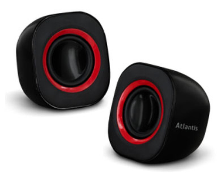 Atlantis Land SoundPower 410 Stereo 5W Black,Red