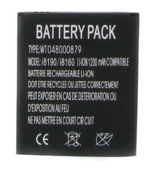 MDA AXES98 Lithium-Ion 1200mAh rechargeable battery
