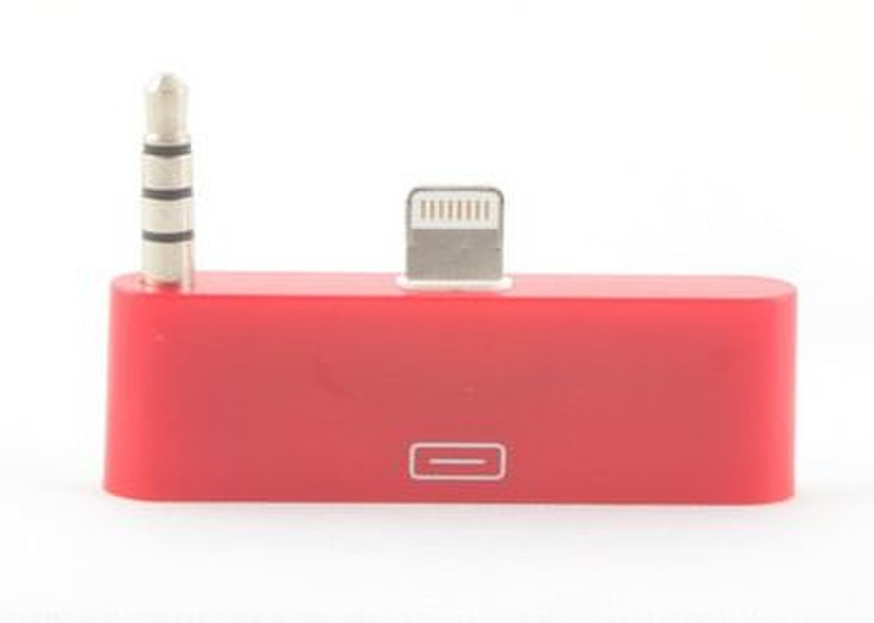 Veo VEOAUDIO-RE-FR Lightning 30-pin Apple Красный кабельный разъем/переходник