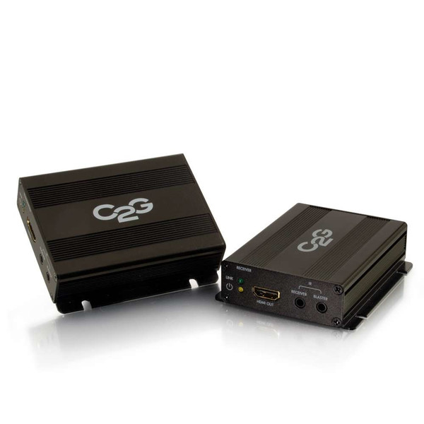 C2G 29457 AV transmitter & receiver Black AV extender