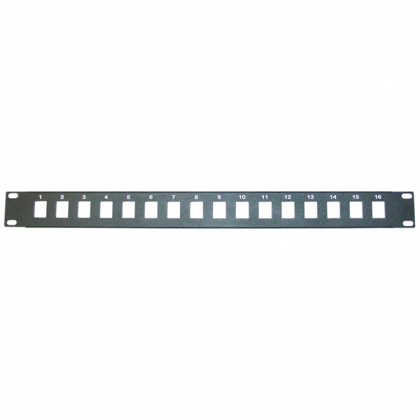 CableWholesale 68PB-01016 1U patch panel