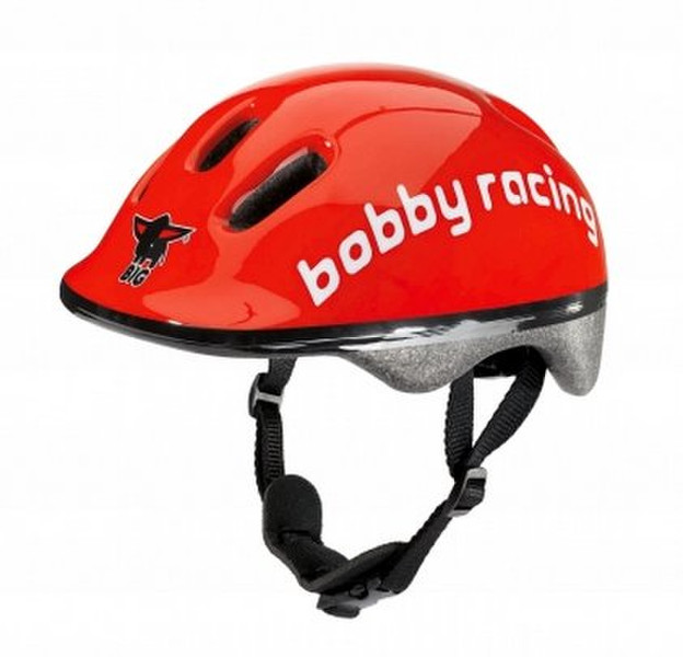 BIG Bobby-Racing-Helmet Rot Sicherheitshelm