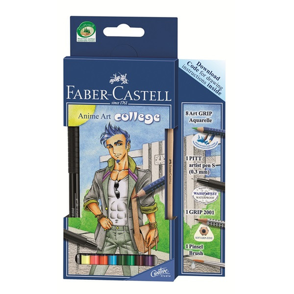 Faber-Castell Art Grip Aquarelle 11шт цветной карандаш