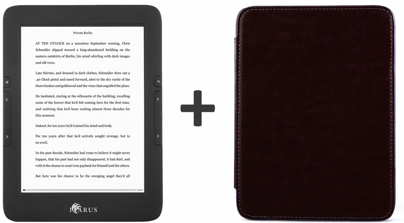 Icarus E653BK-BUBK e-book reader