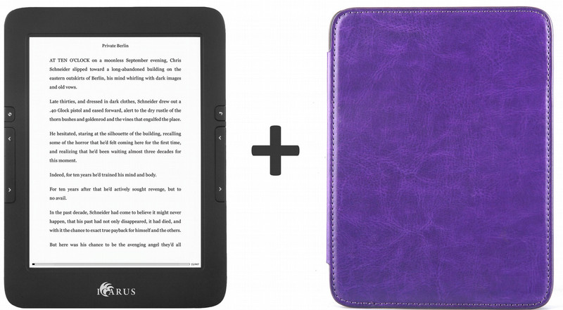 Icarus E653BK-BULA e-book reader