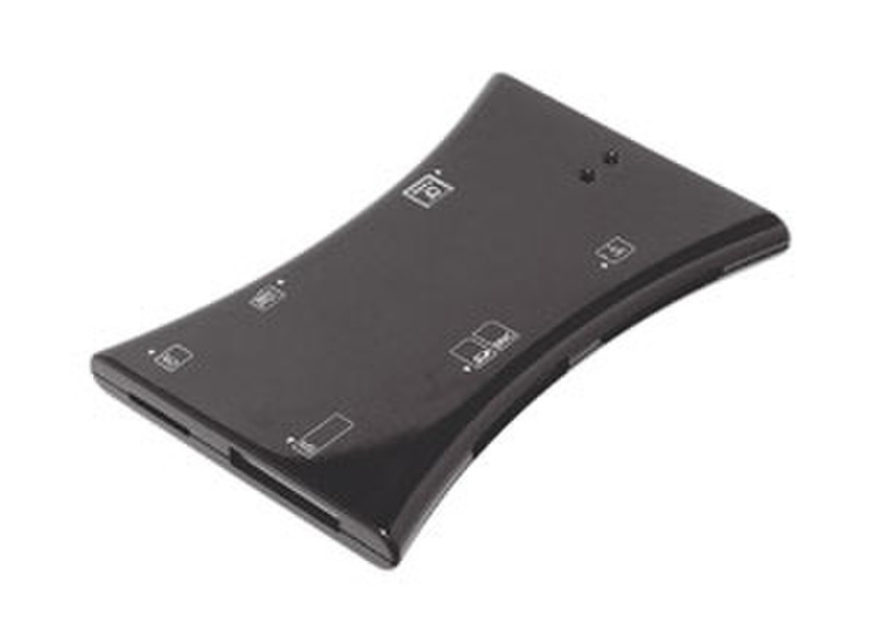Konoos UK-14 USB 2.0 Черный устройство для чтения карт флэш-памяти
