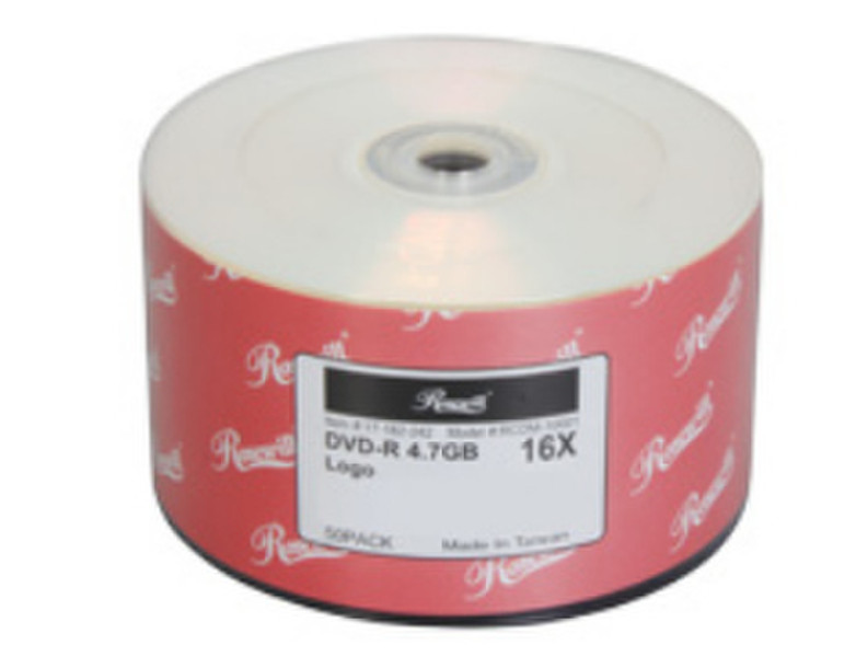 Rosewill RCDM-10001 4.7GB DVD-R 50pc(s) blank DVD