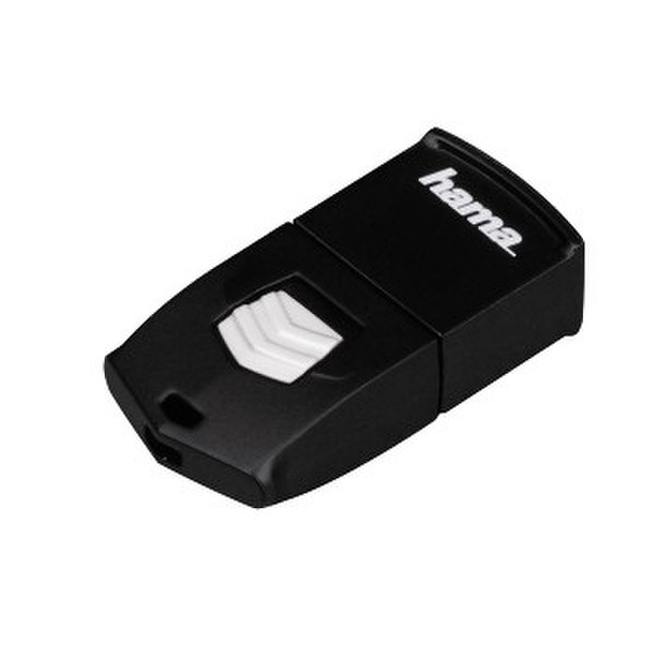 Hama 00124020 USB 3.0 Черный устройство для чтения карт флэш-памяти