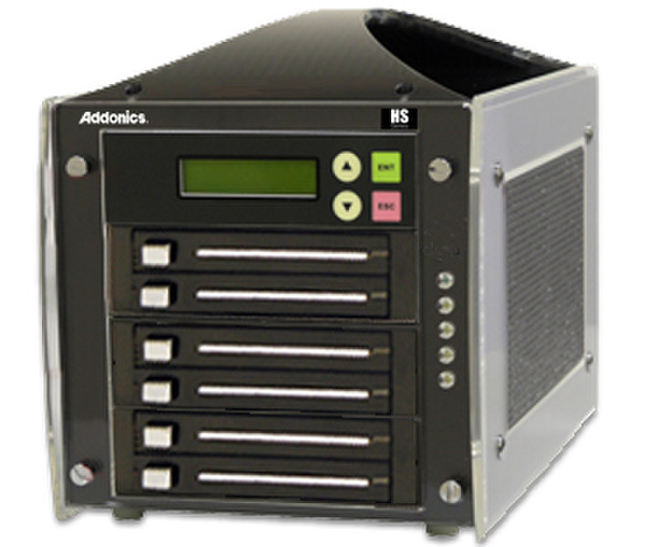 Addonics MSHDUS5LX HDD/SSD duplicator Черный дупликатор носителей информации