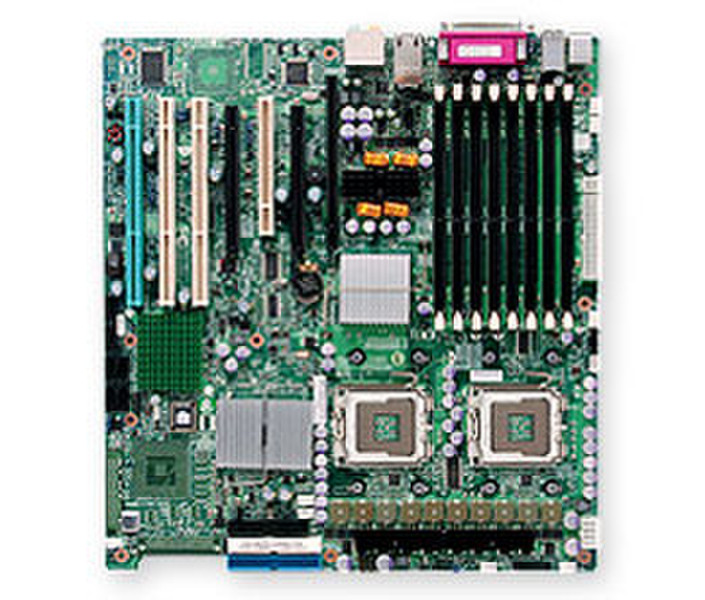 Supermicro X7DAE+ Intel 5000X Socket J (LGA 771) Расширенный ATX материнская плата для сервера/рабочей станции