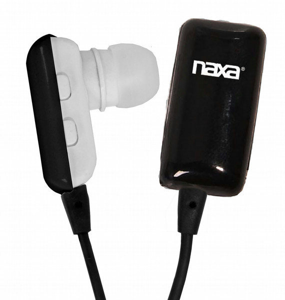 Naxa NE-928 In-ear Binaural Black,White