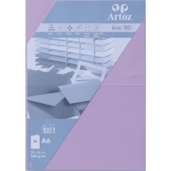 Artoz 10732226-453 A5 (148×210 mm) Purple inkjet paper