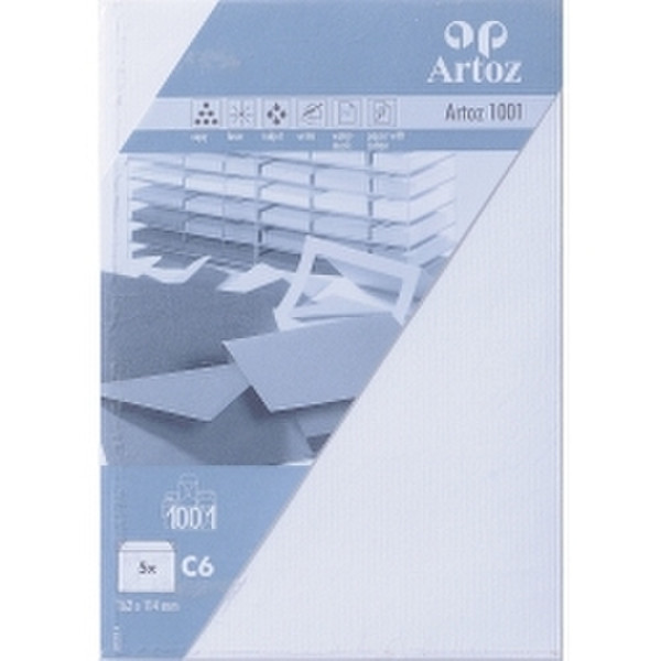 Artoz 10732418-210 162x114 mm Weiß Druckerpapier