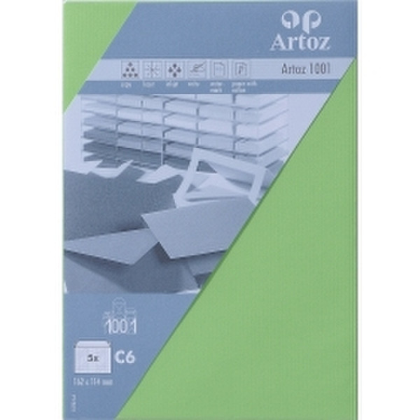 Artoz 10732418-305 162x114 mm Зеленый бумага для печати