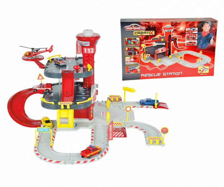 Majorette Creatix Rescue Station 1 Heli+Car 65pc(s)