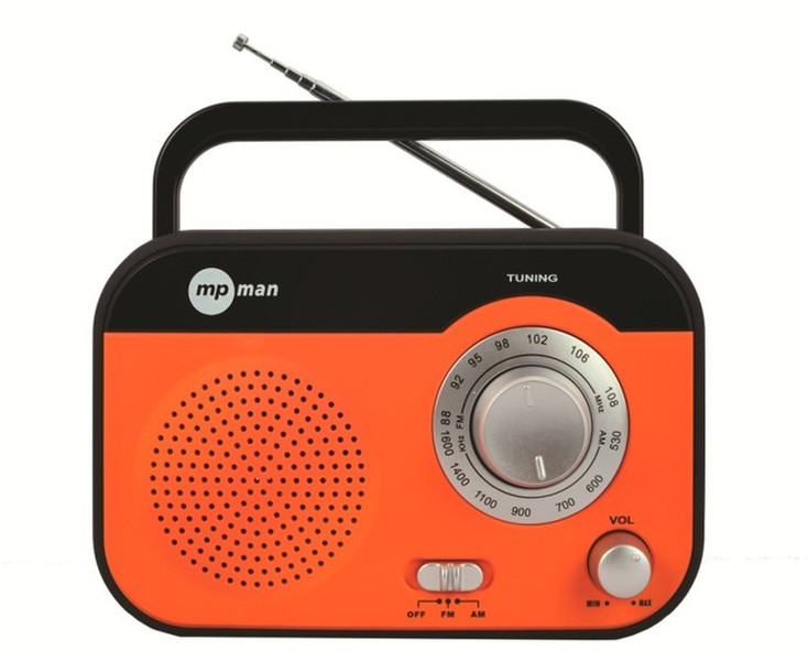 Mpman RPS 680 Портативный Оранжевый радиоприемник