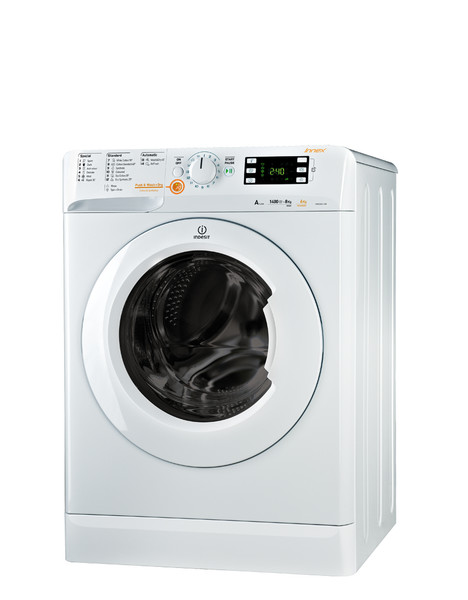 Indesit XWDE 861480X freestanding Front-load A White