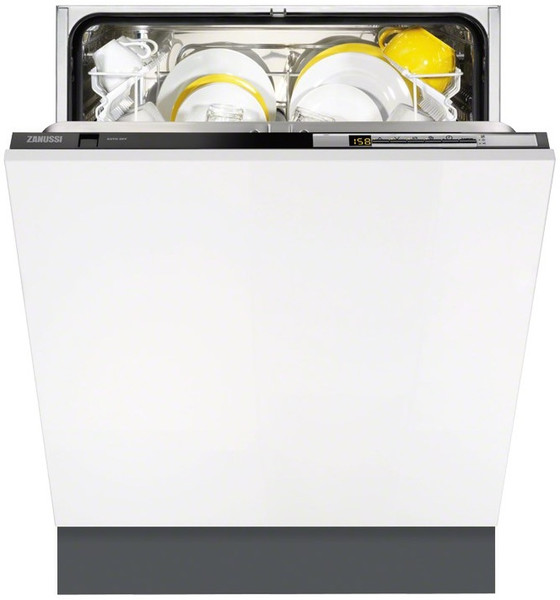 Zanussi ZDT16012FA Полностью встроенный 12мест A+ посудомоечная машина