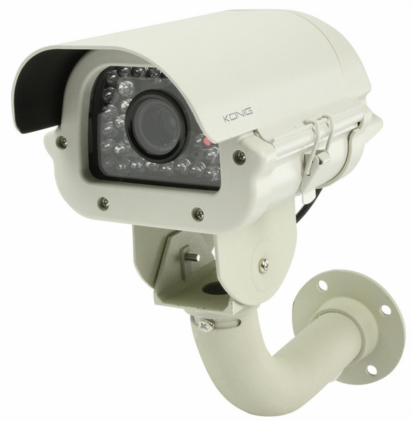 König SEC-CAM735 Indoor & outdoor Box White surveillance camera