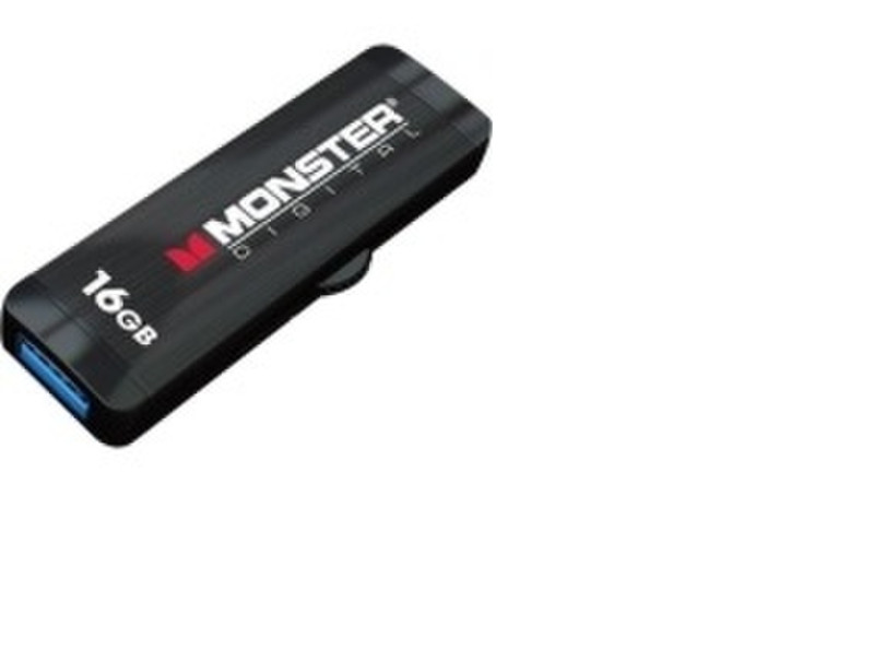 Monster Digital OTG USB 3.0 16GB 16ГБ USB 3.0/Micro-USB Черный USB флеш накопитель