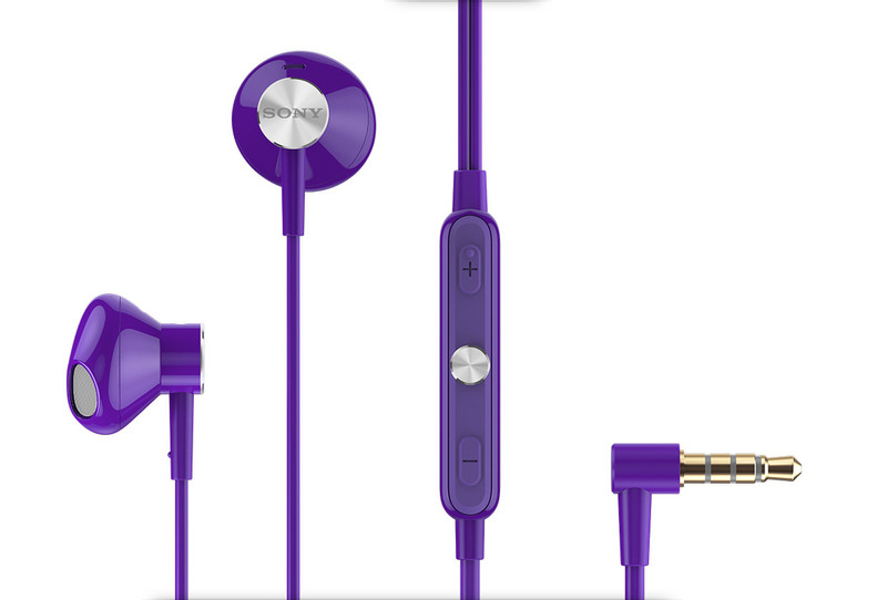 Sony STH30 Binaural im Ohr Violett
