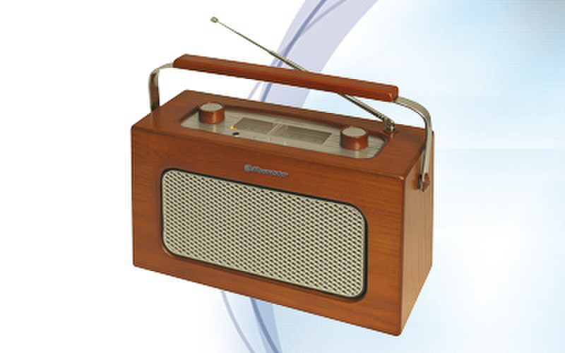 Roadstar TRA-1958N Tragbar Analog Holz Radio