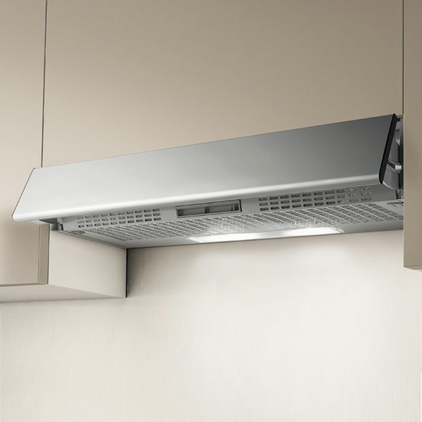 Elica Estraible T ST GR/F/90 Semi built-in (pull out) 170m³/h Silver,Stainless steel