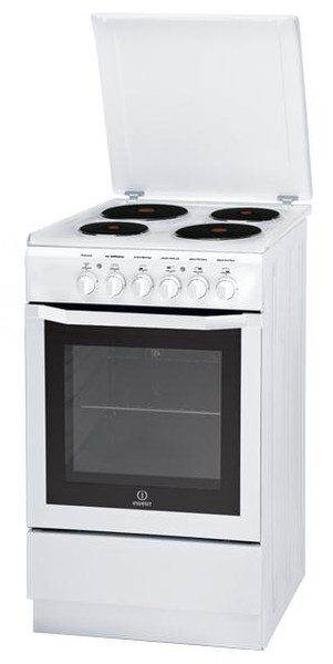 Indesit I5E6AE(W) FR Отдельностоящий A Белый кухонная плита