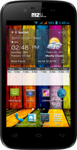 Navon MIZU M400 4GB Black,White smartphone
