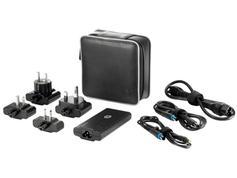 HP 65W Smart Travel AC Adapter Innenraum 65W Schwarz