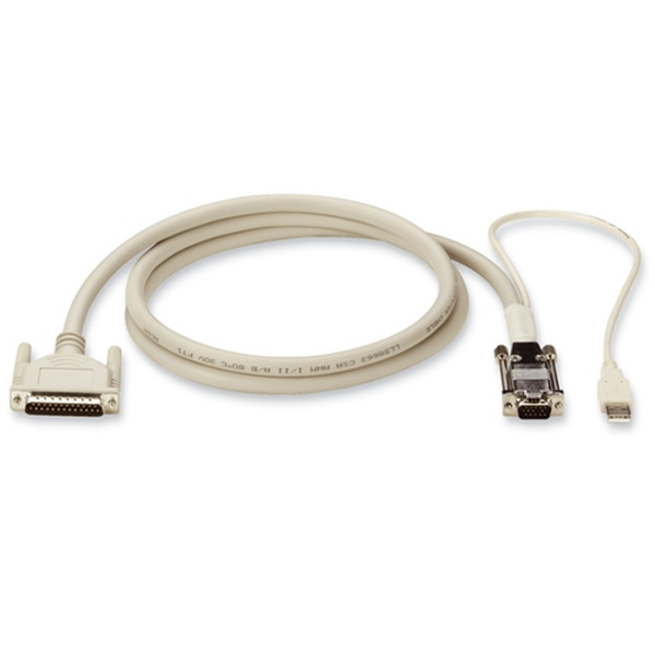 Black Box EHN485-0010-LS 3m Weiß Tastatur/Video/Maus (KVM)-Kabel