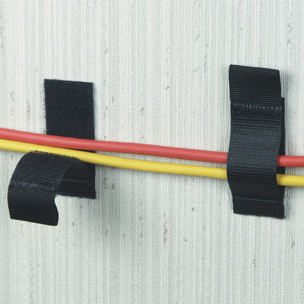 Black Box FT9370 Черный 10шт стяжка для кабелей