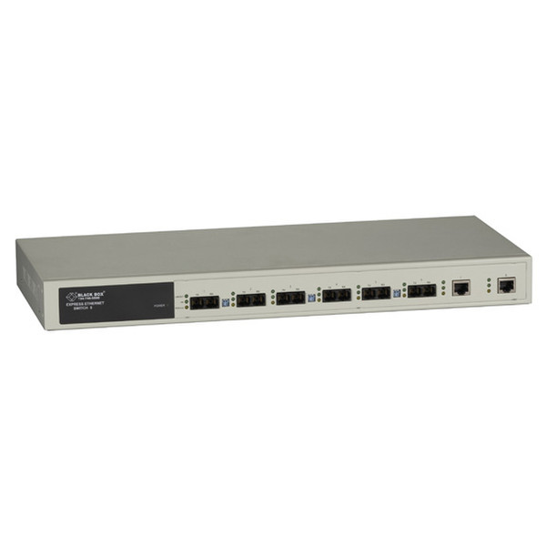 Black Box LB9006A-SC Неуправляемый Fast Ethernet (10/100) Белый сетевой коммутатор