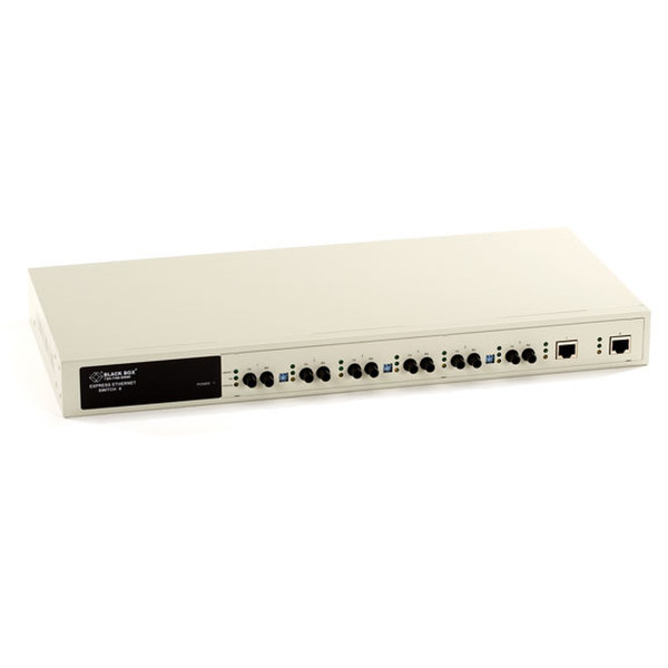 Black Box LB9006A-ST Неуправляемый Fast Ethernet (10/100) Белый сетевой коммутатор