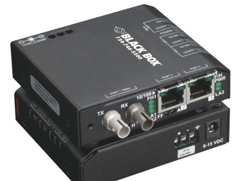 Black Box LBH100A-HD-SC-24 network media converter