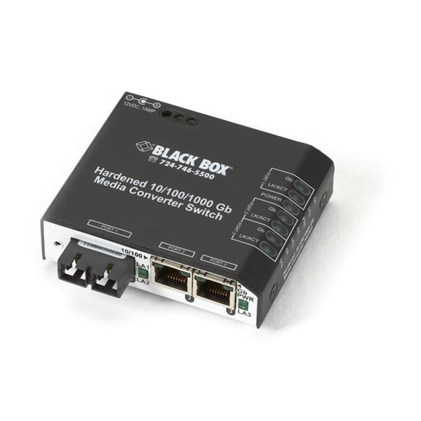 Black Box LBH2001A-H-SC-12 network media converter