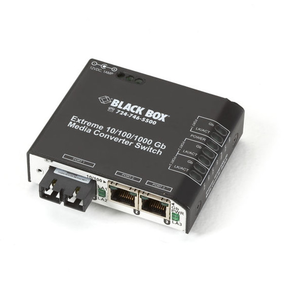 Black Box LBH2001A-P-LX-12 network media converter