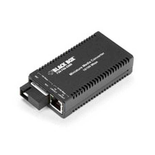 Black Box LHC042A-R2 100Mbit/s 1310nm Multi-mode Black network media converter