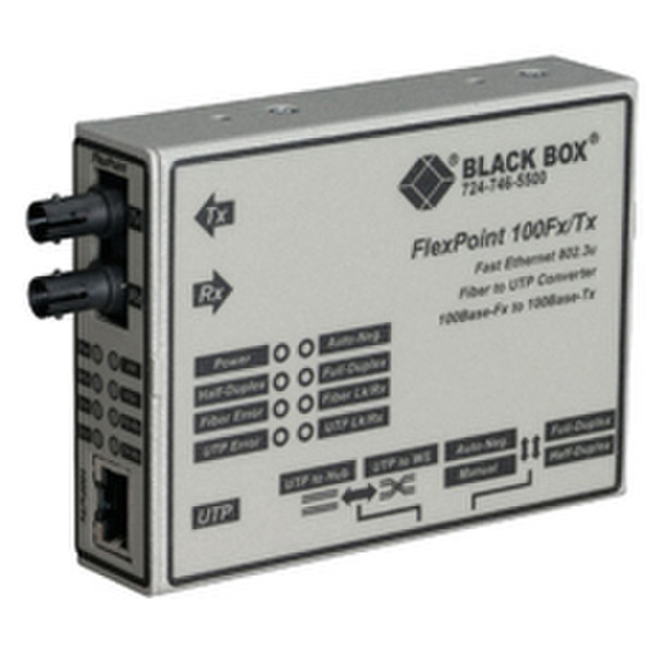 Black Box LMC213A-MMST-R2 network media converter