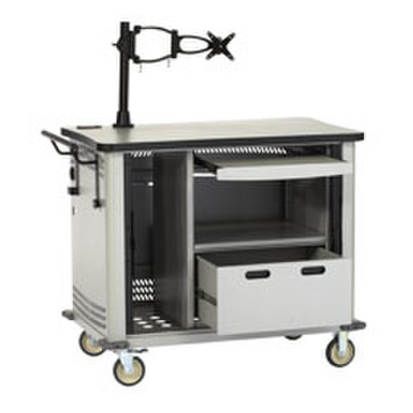 Black Box MSC100 PC Multimedia cart Grey multimedia cart/stand