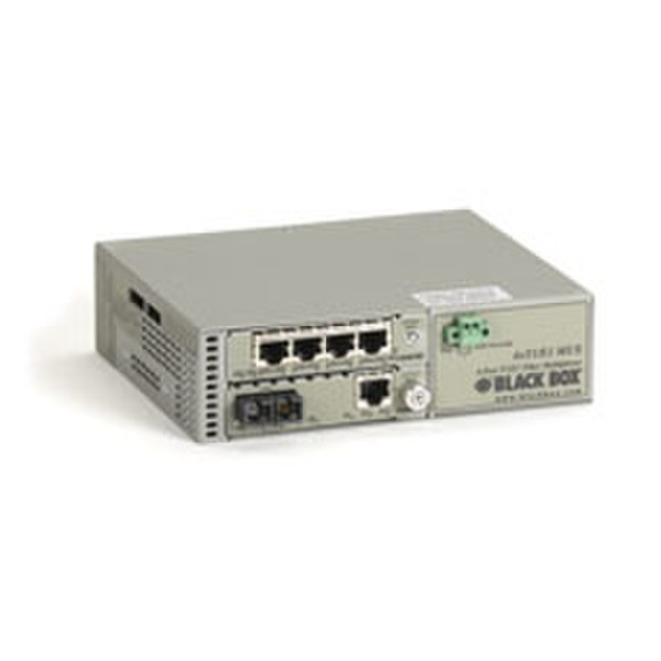 Black Box MT14230A-SM-SC Single-mode Grey network media converter