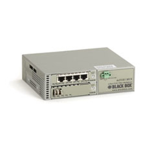 Black Box MT1430A-SM-LC Single-mode Grey network media converter