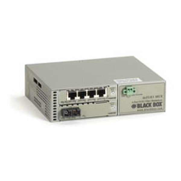 Black Box MT1430A-SM-SC Single-mode Grey network media converter