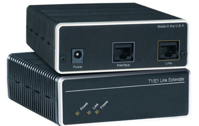 Black Box MT195A-T1 Network transmitter & receiver Schwarz Netzwerk-Erweiterungsmodul