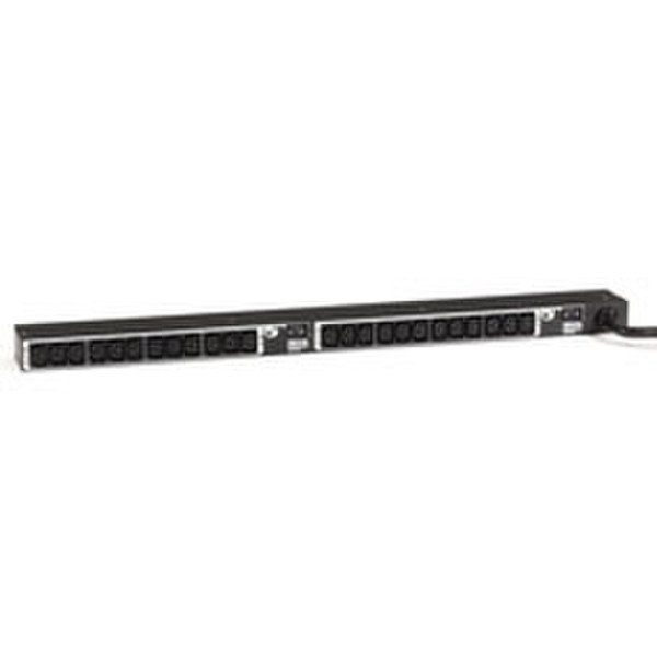 Black Box PDUBV20-S30-200+ 20AC outlet(s) Black power distribution unit (PDU)