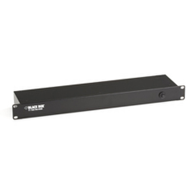 Black Box PS188A-R2 6AC outlet(s) 1U Schwarz Stromverteilereinheit (PDU)