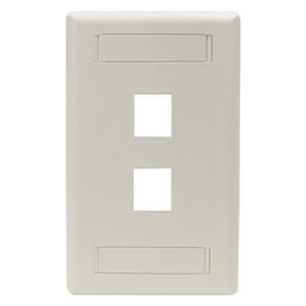 Black Box WP462 White switch plate/outlet cover