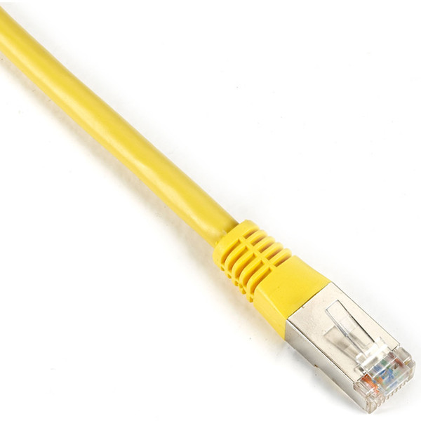 Black Box Cat6 S/FTP 3м Cat6 S/FTP (S-STP) Желтый сетевой кабель
